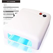 UVライト ネイルアート用 36W 両手用　替え電球付 36W UVランプ 4本セット 交換用 UVライト専用 替え電球 ジェル